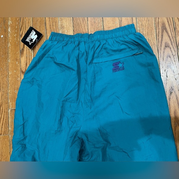 STARTER Teal Mesh Lined Shorts - Picture 3 of 6